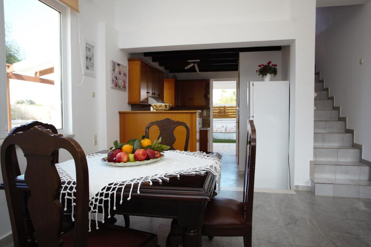 Stavrós Evas House 7 Mins Walk To Beach 빌라 외부 사진